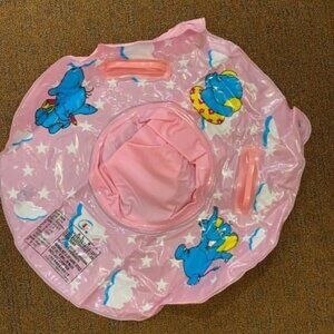 Baby Swimming Float, Inflatable Swimming Ring with Float Seat for 6 Mos-6 Years